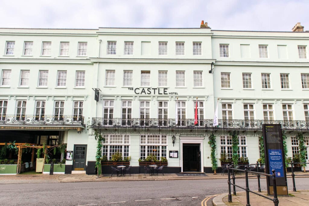 the castle hotel landscape