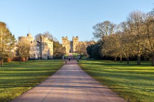 windsor castle from long walk