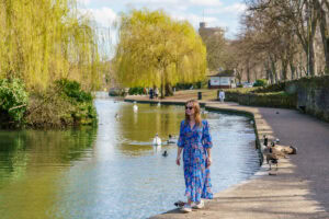 walking by the river in windsor