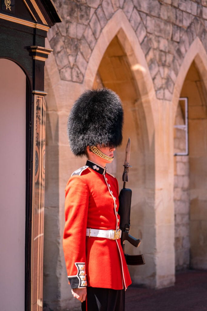 guard at windsor castle