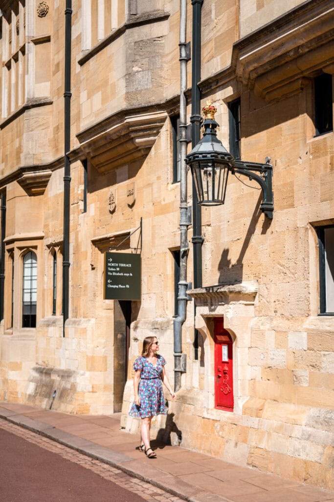 Exploring the grounds of Windsor Castle