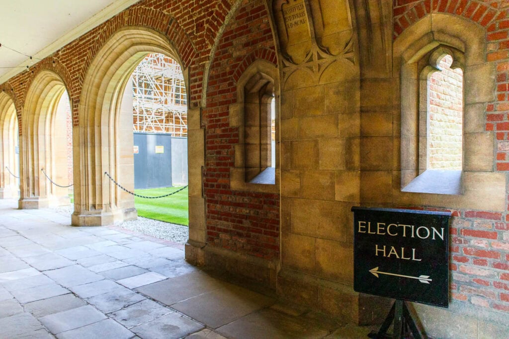 election hall eton