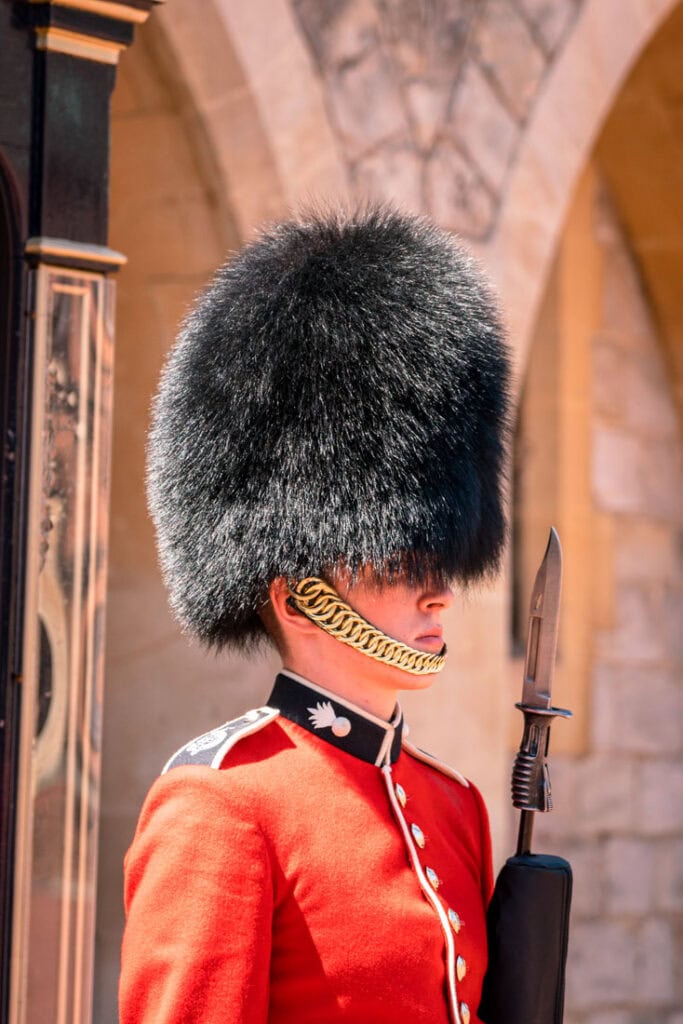 military guard windsor castle