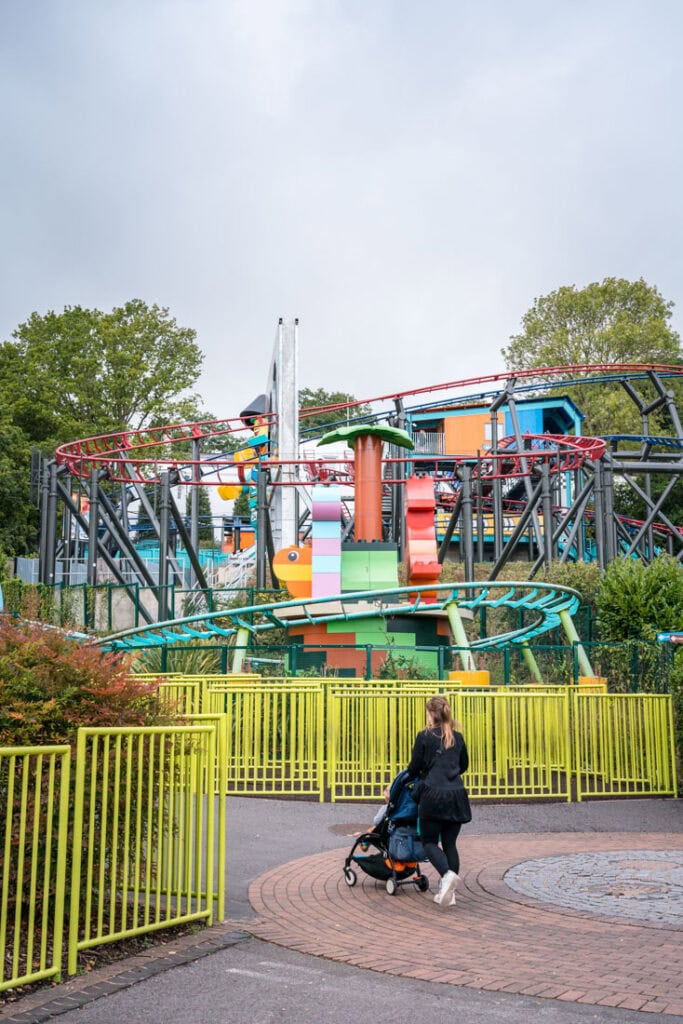 walking around legoland