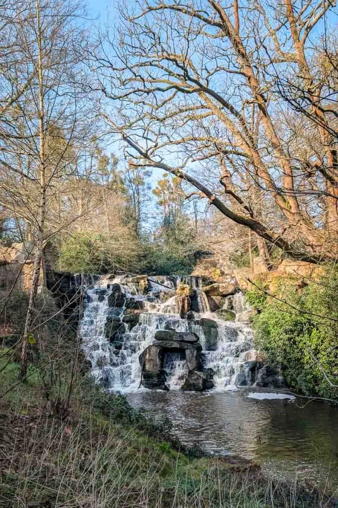 waterfall at virginia water