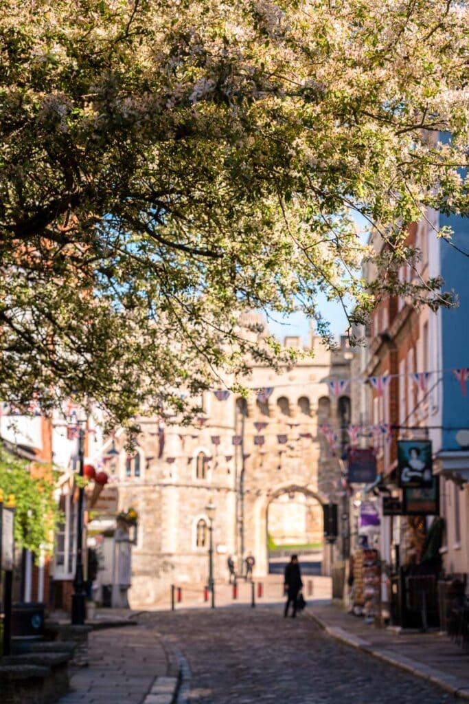 spring by windsor castle